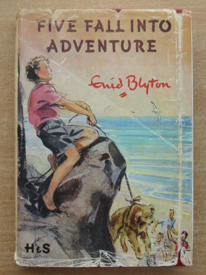 Cover of FIVE FALL INTO ADVENTURE by Enid Blyton