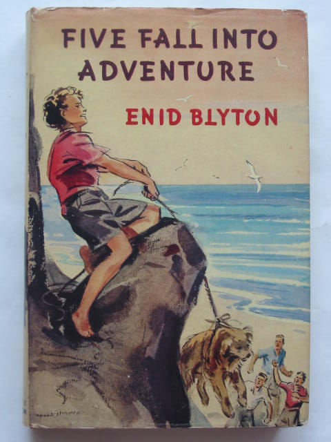 Cover of FIVE FALL INTO ADVENTURE by Enid Blyton