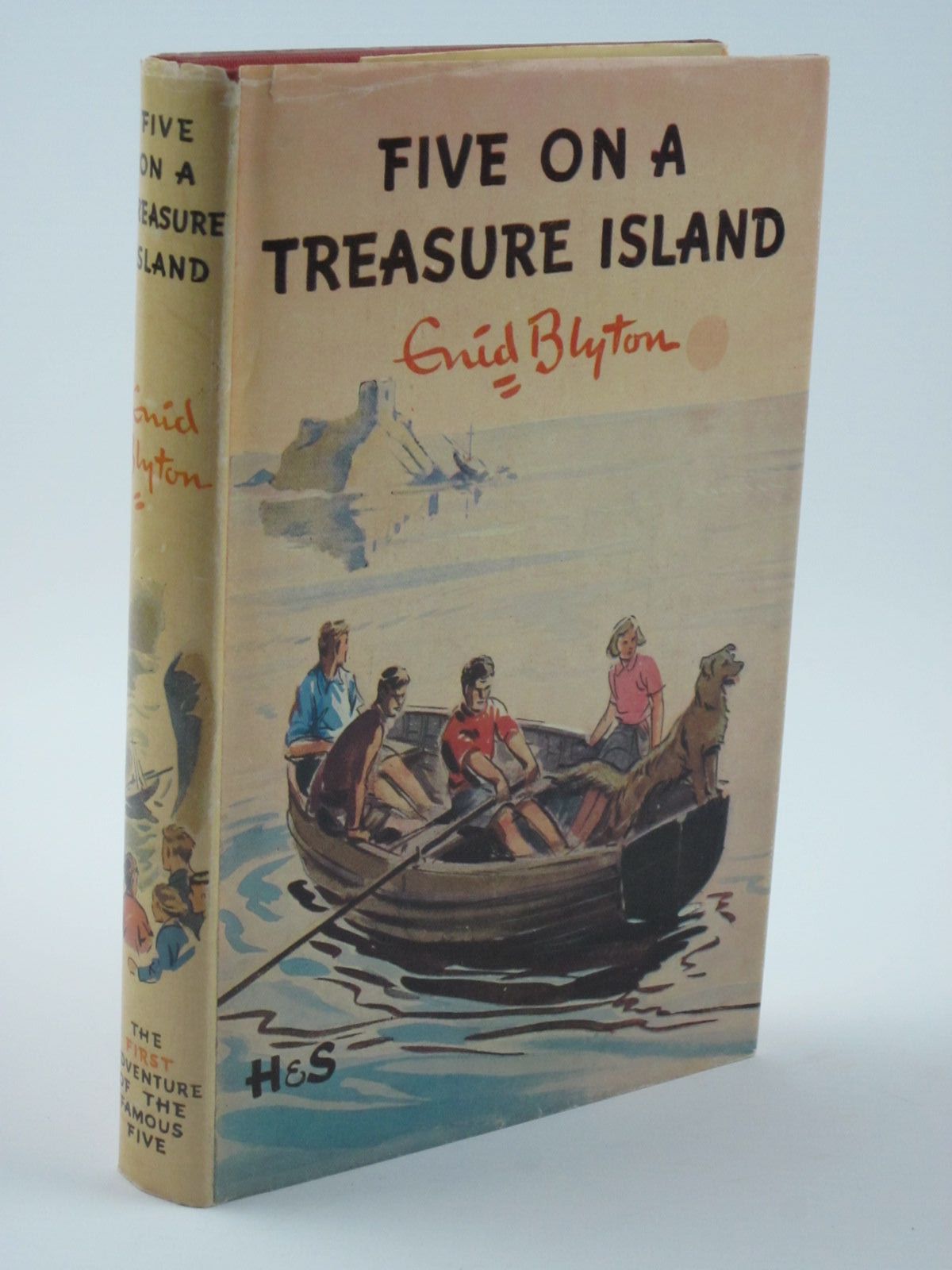 Cover of FIVE ON A TREASURE ISLAND by Enid Blyton