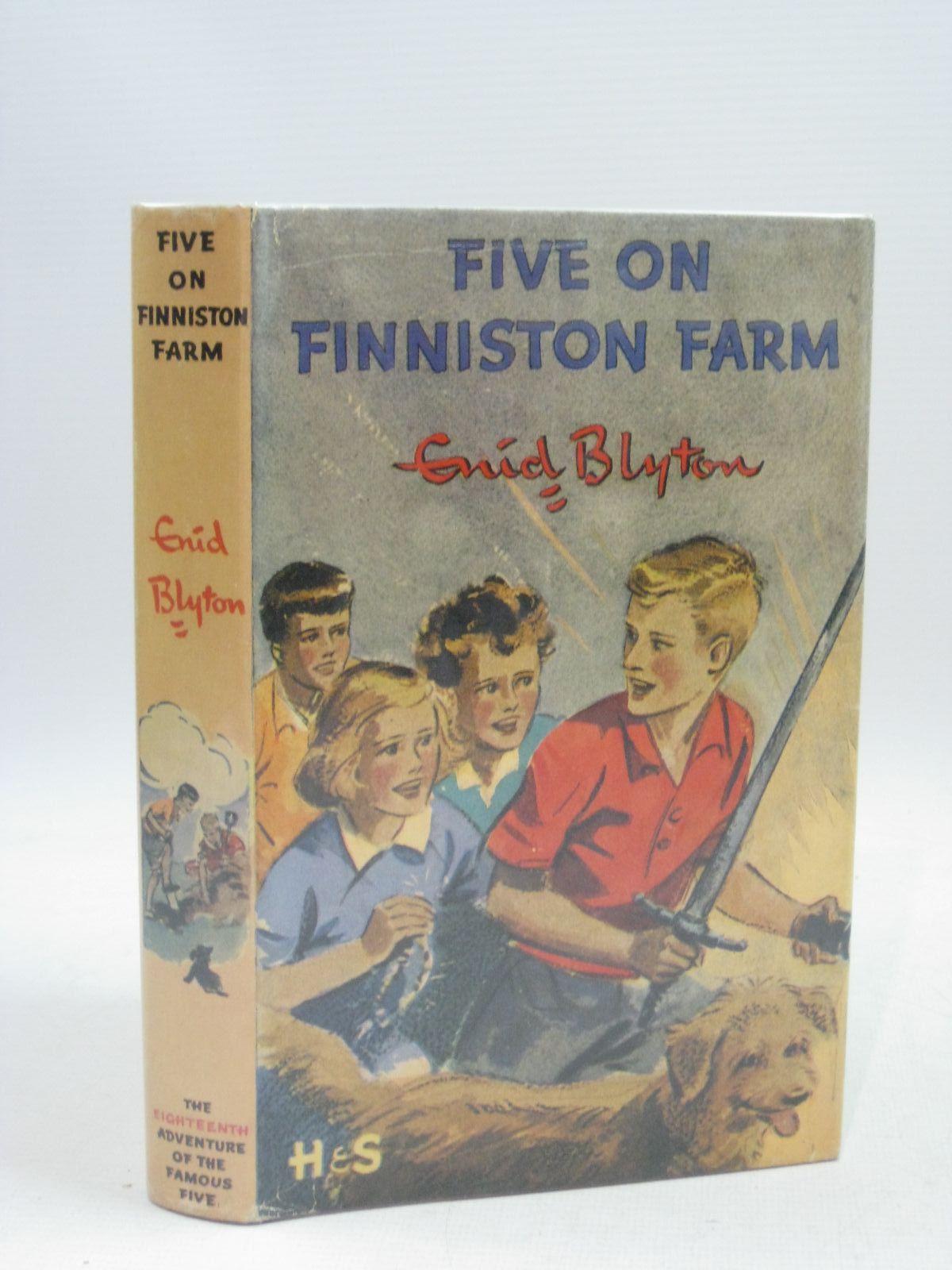 Cover of FIVE ON FINNISTON FARM by Enid Blyton