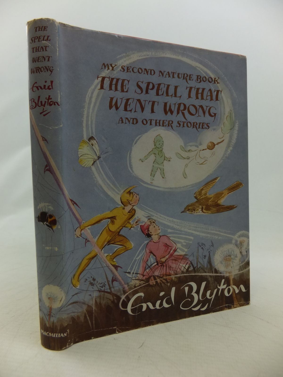 Cover of MY SECOND NATURE BOOK THE SPELL THAT WENT WRONG AND OTHER STORIES by Enid Blyton