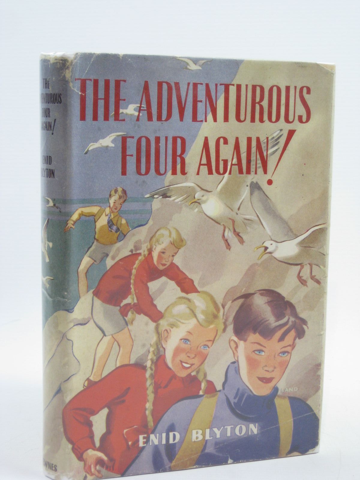 Cover of THE ADVENTUROUS FOUR AGAIN! by Enid Blyton