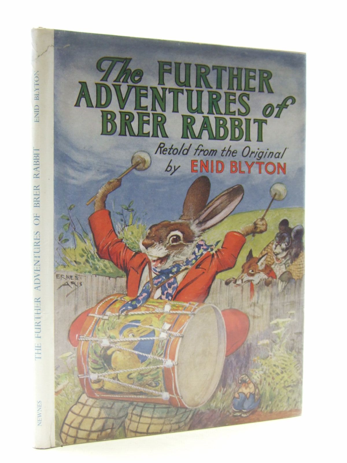 Cover of THE FURTHER ADVENTURES OF BRER RABBIT by Enid Blyton