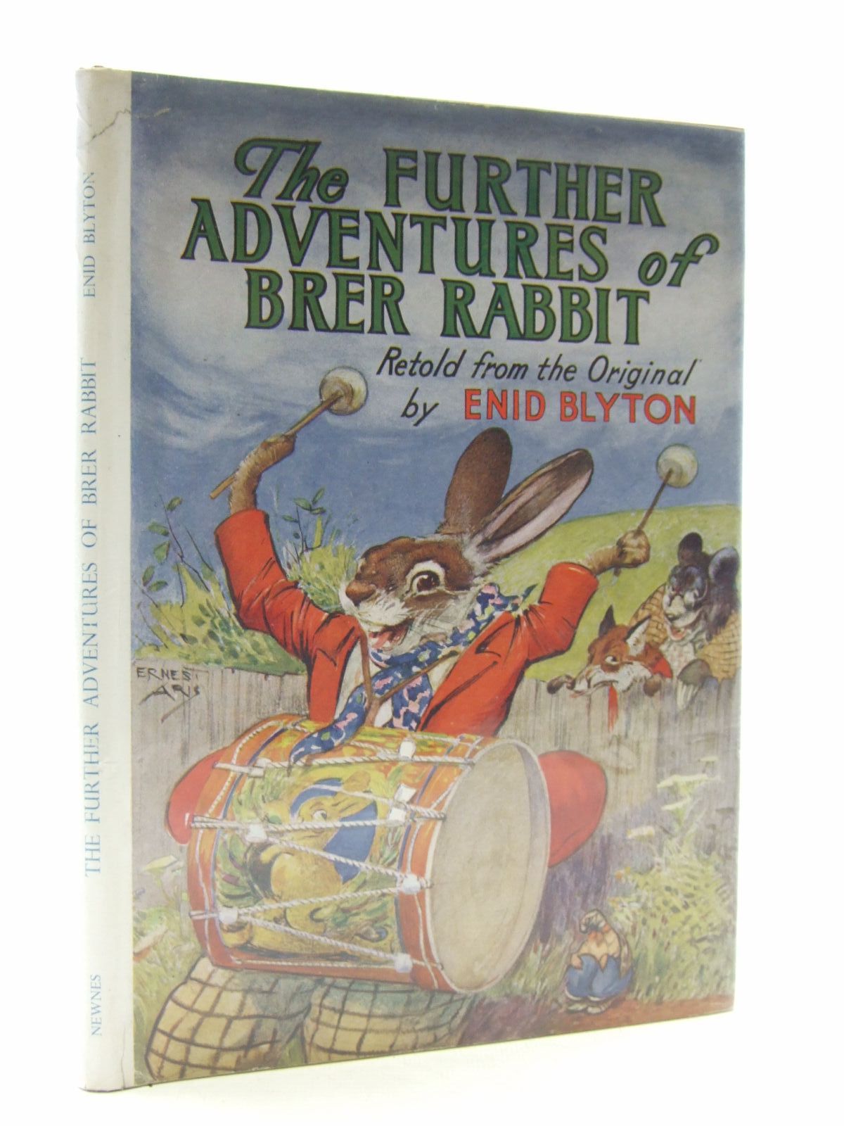 Cover of THE FURTHER ADVENTURES OF BRER RABBIT by Enid Blyton