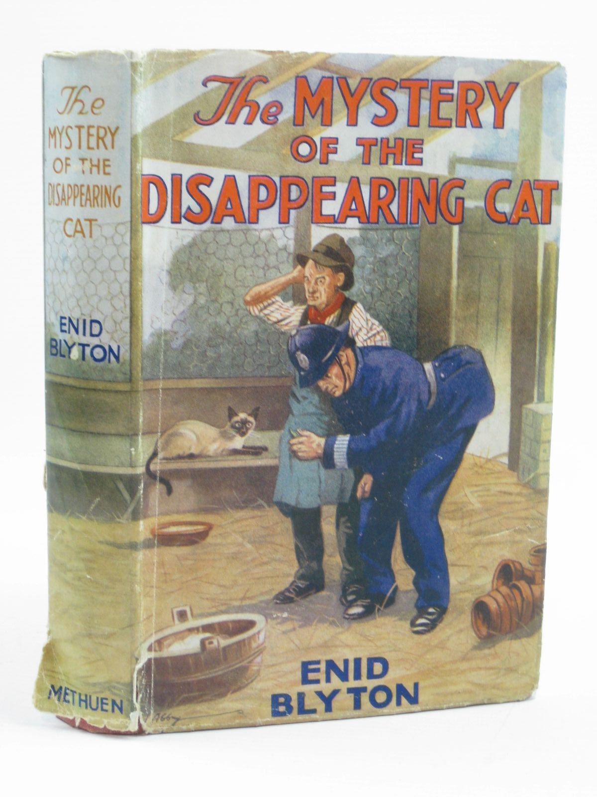 Cover of THE MYSTERY OF THE DISAPPEARING CAT by Enid Blyton