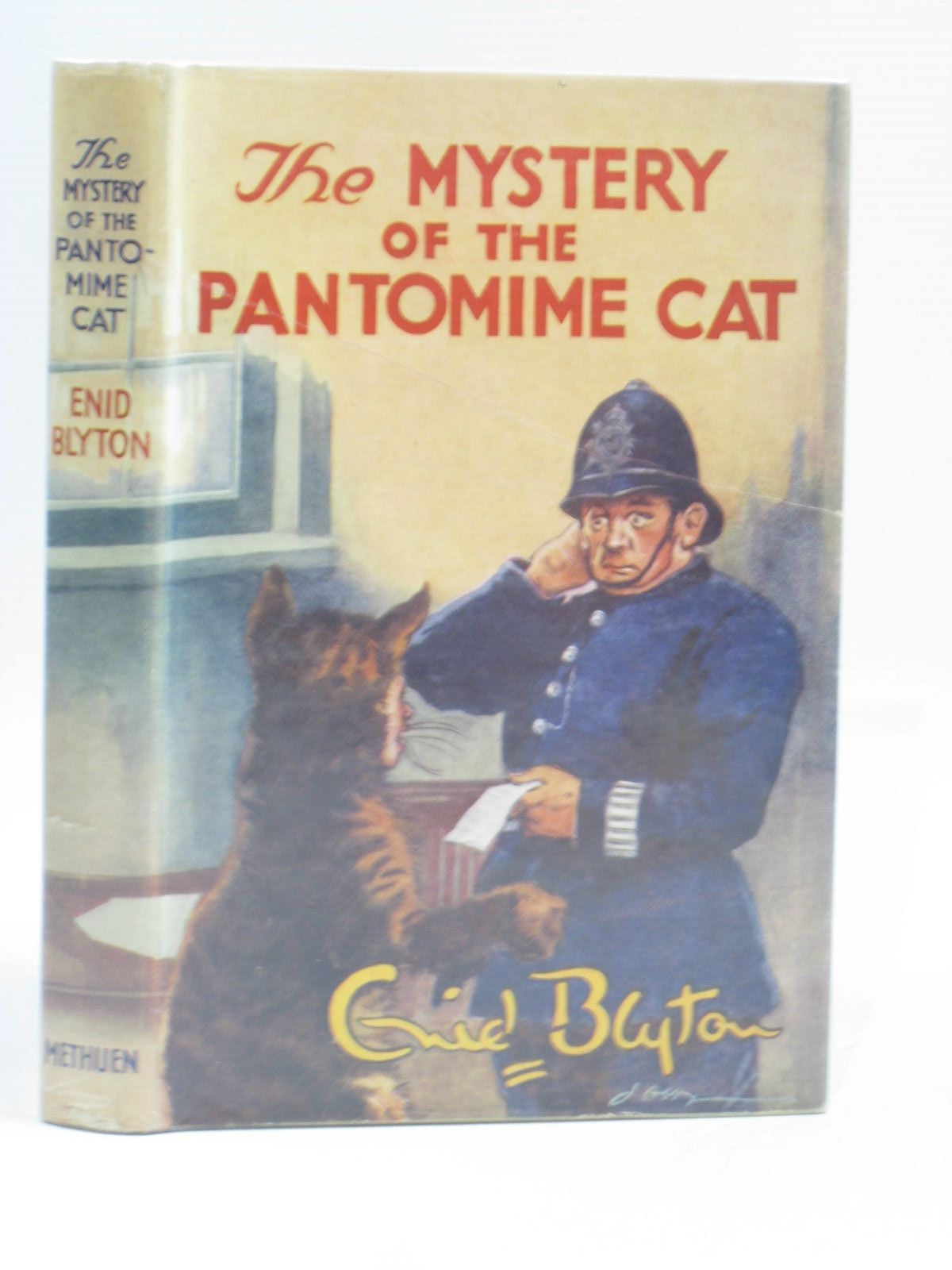 Cover of THE MYSTERY OF THE PANTOMIME CAT by Enid Blyton