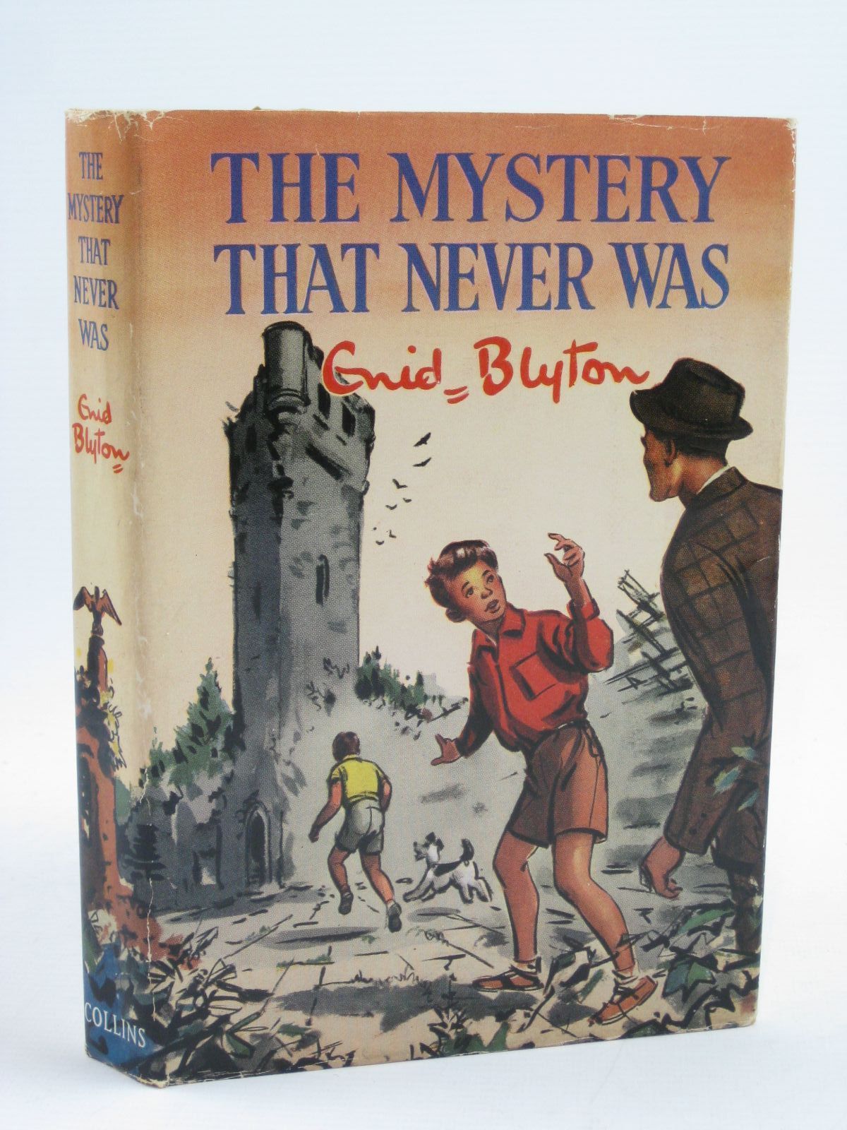 Cover of THE MYSTERY THAT NEVER WAS by Enid Blyton