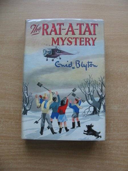 Cover of THE RAT-A-TAT MYSTERY by Enid Blyton