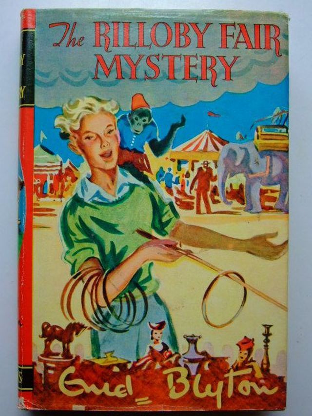Cover of THE RILLOBY FAIR MYSTERY by Enid Blyton