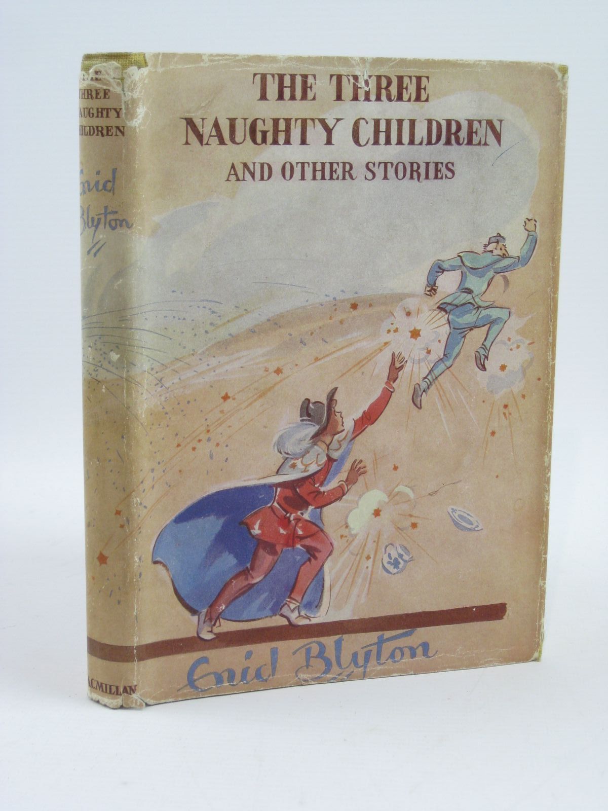 Cover of THE THREE NAUGHTY CHILDREN by Enid Blyton