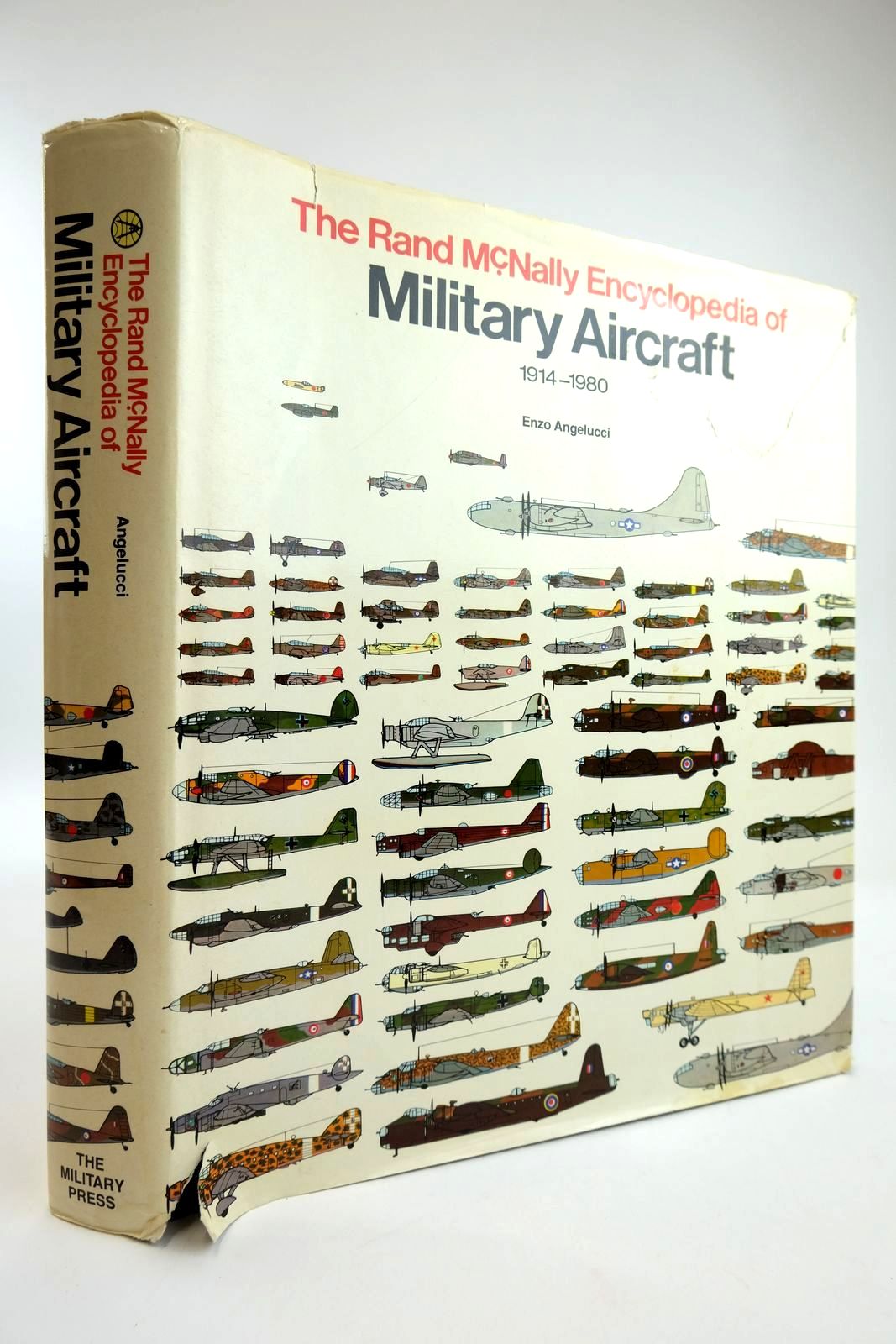 Cover of THE RAND MCNALLY ENCYCLOPEDIA OF MILITARY AIRCRAFT 1914-1980 by Enzo Angelucci; Paolo Matricardi