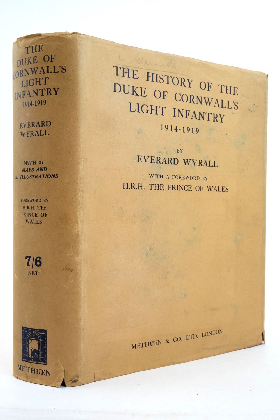 Cover of THE HISTORY OF THE DUKE OF CORNWALL'S LIGHT INFANTRY 1914-1919 by Everard Wyrall