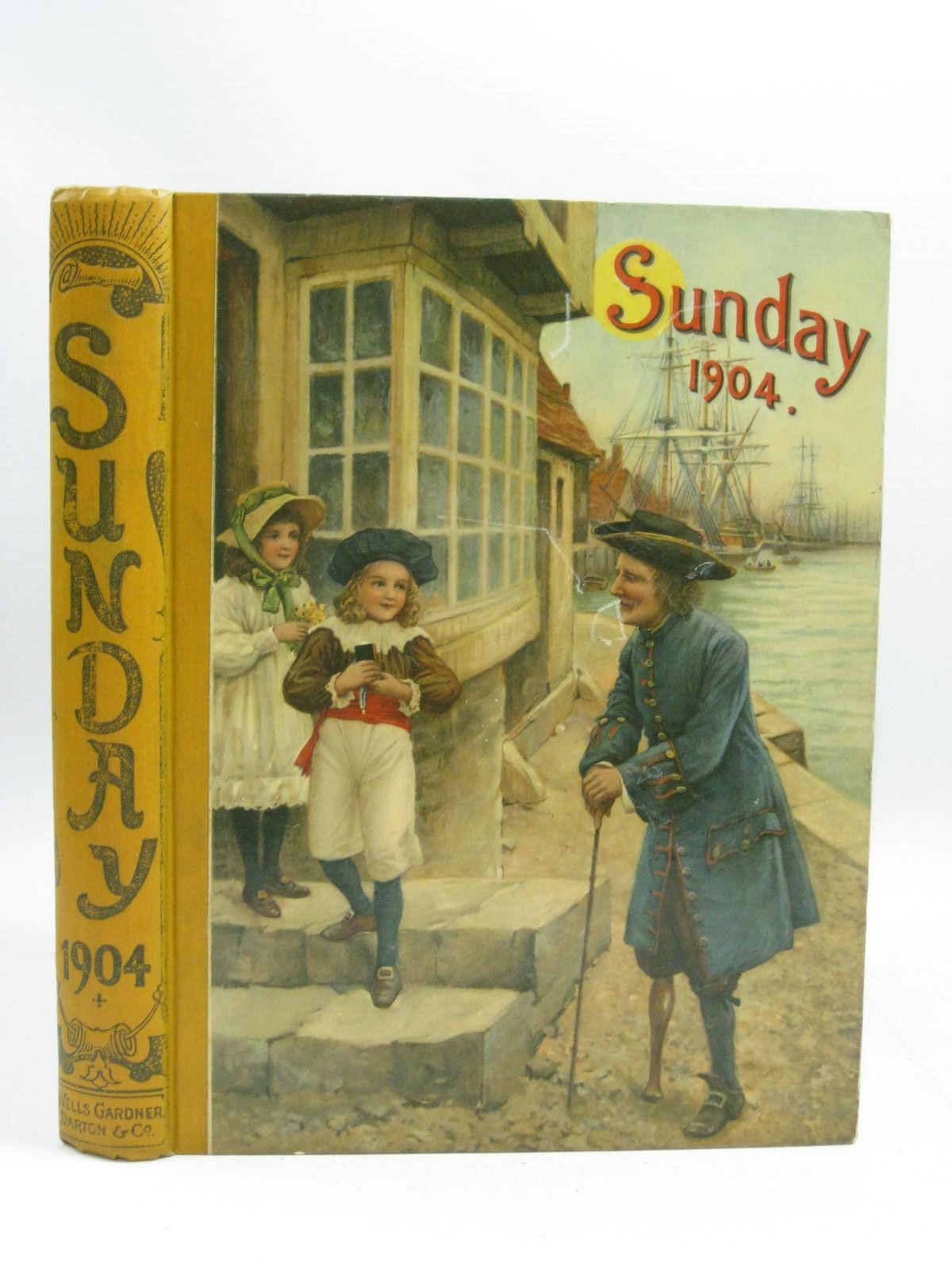 Cover of SUNDAY READING FOR THE YOUNG 1904 by E.W. Grierson; S.L. Heward; Bessie Marchant;  et al