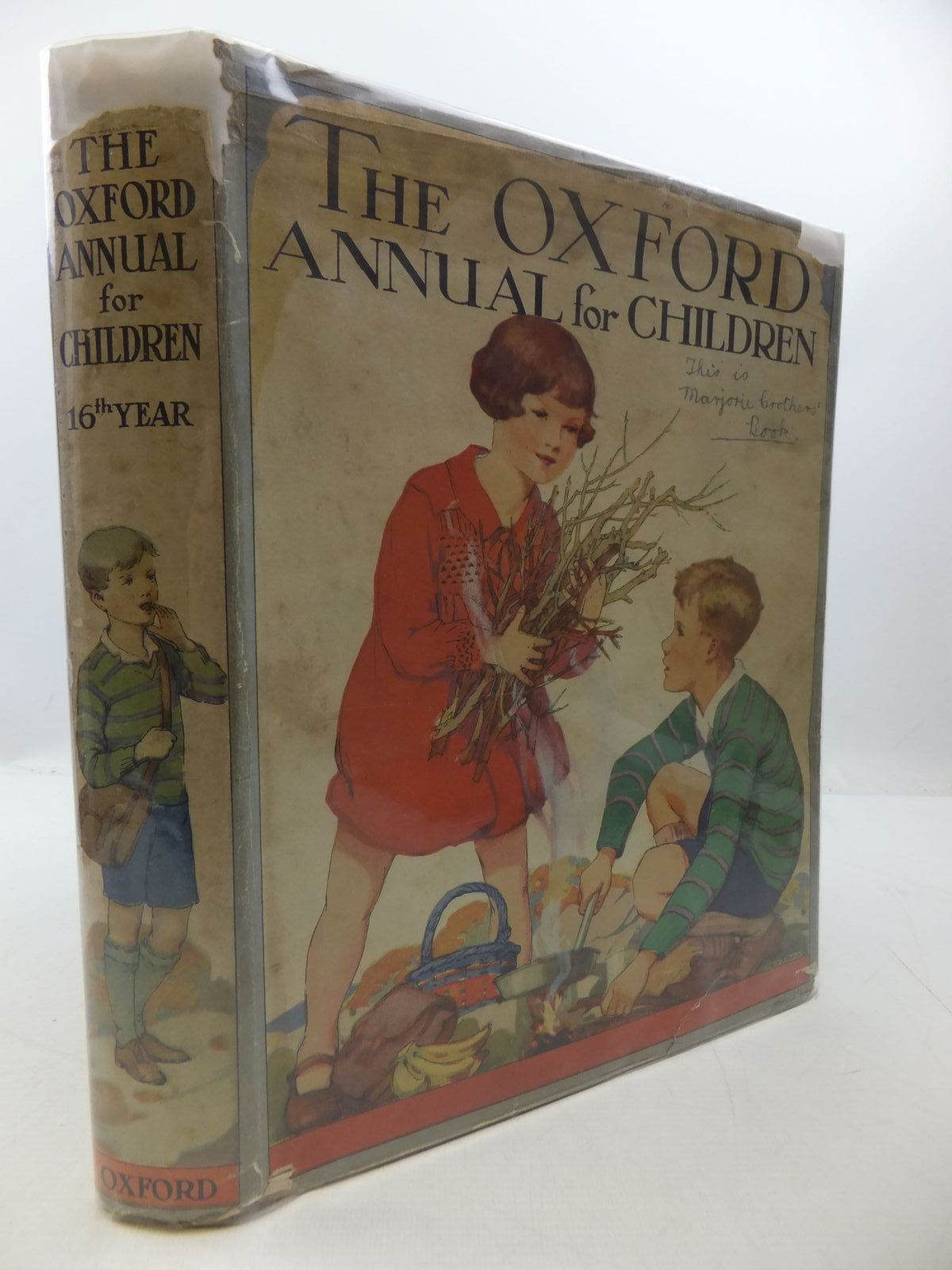 Cover of THE OXFORD ANNUAL FOR CHILDREN 16TH YEAR by Florence Harrison; Violet M. Methley; Herbert Strang;  et al