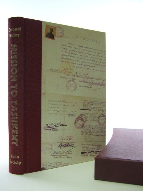 Cover of MISSION TO TASHKENT by F.M. Bailey; Peter Hopkirk