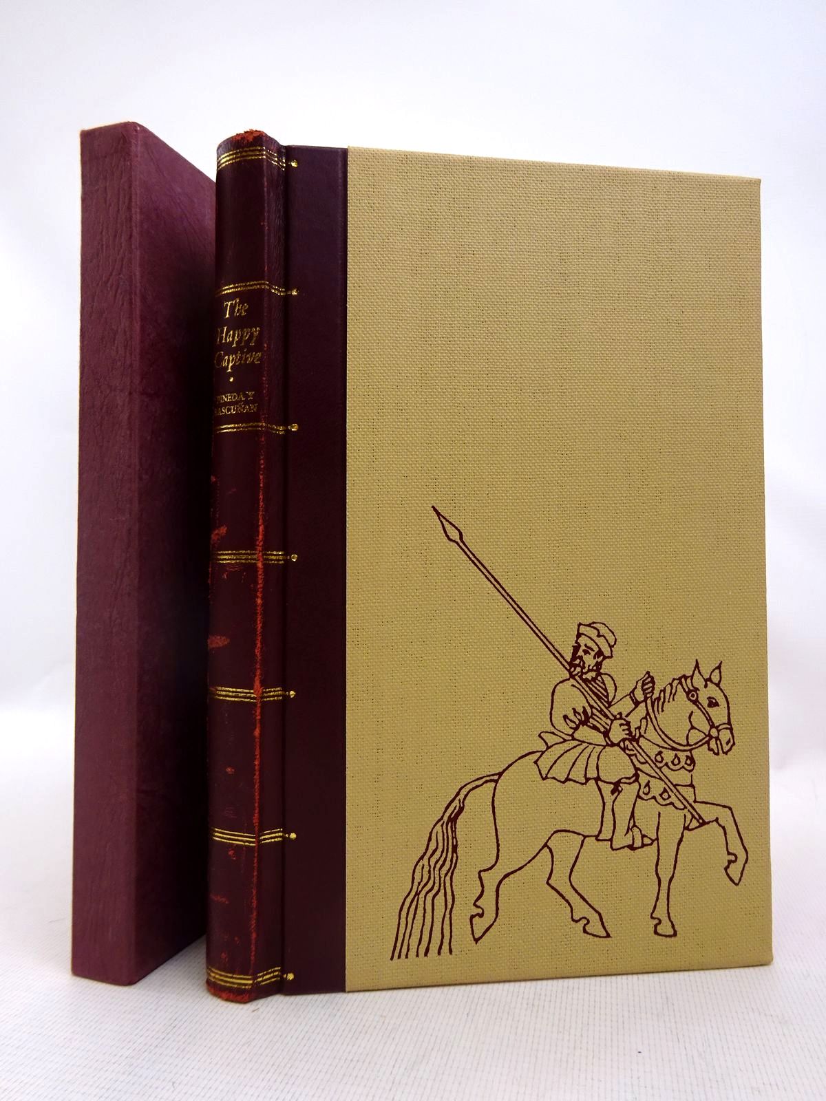 Cover of THE HAPPY CAPTIVE by Francisco Bascunan; William C. Atkinson