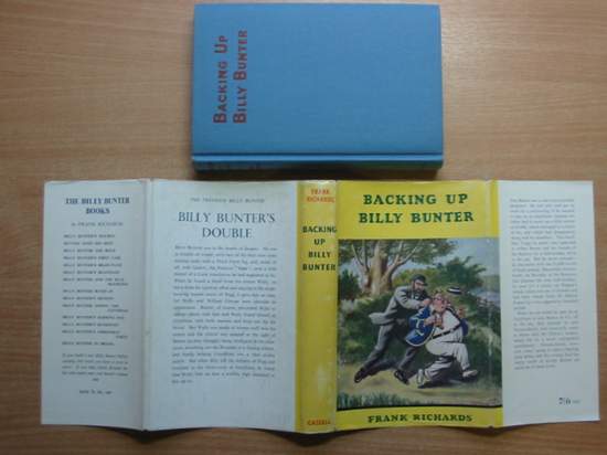 Cover of BACKING UP BILLY BUNTER by Frank Richards