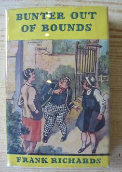 Cover of BUNTER OUT OF BOUNDS by Frank Richards