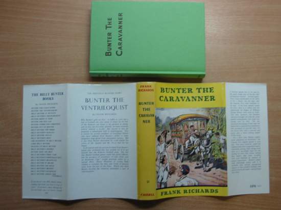 Cover of BUNTER THE CARAVANNER by Frank Richards