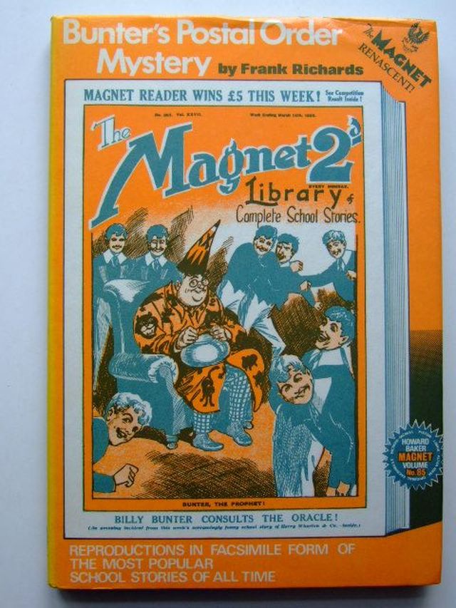 Cover of BUNTER'S POSTAL ORDER MYSTERY by Frank Richards