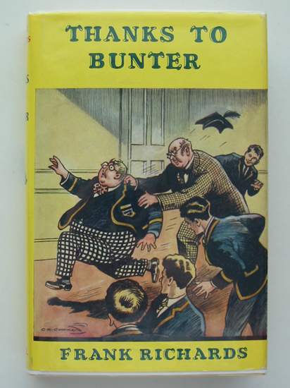 Cover of THANKS TO BUNTER by Frank Richards