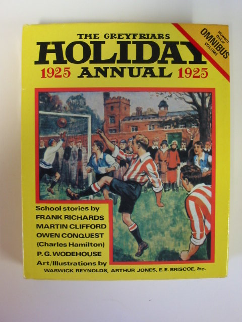 Cover of THE GREYFRIARS HOLIDAY ANNUAL 1925 by Frank Richards; P.G. Wodehouse;  et al