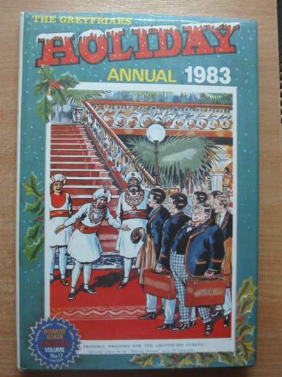 Cover of THE GREYFRIARS HOLIDAY ANNUAL 1983 by Frank Richards