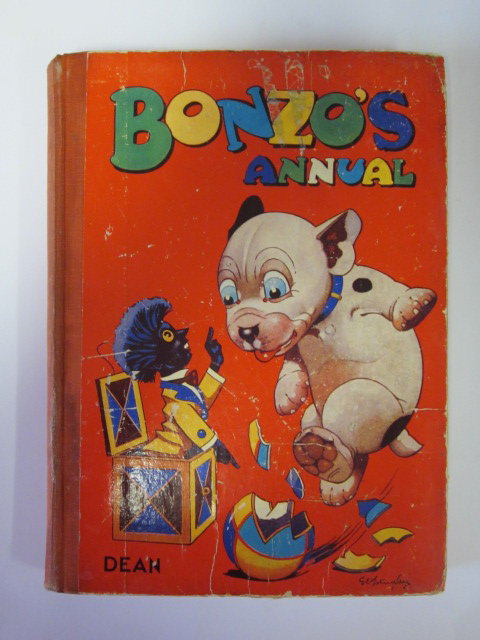 Cover of BONZO'S ANNUAL 1947 by G.E. Studdy
