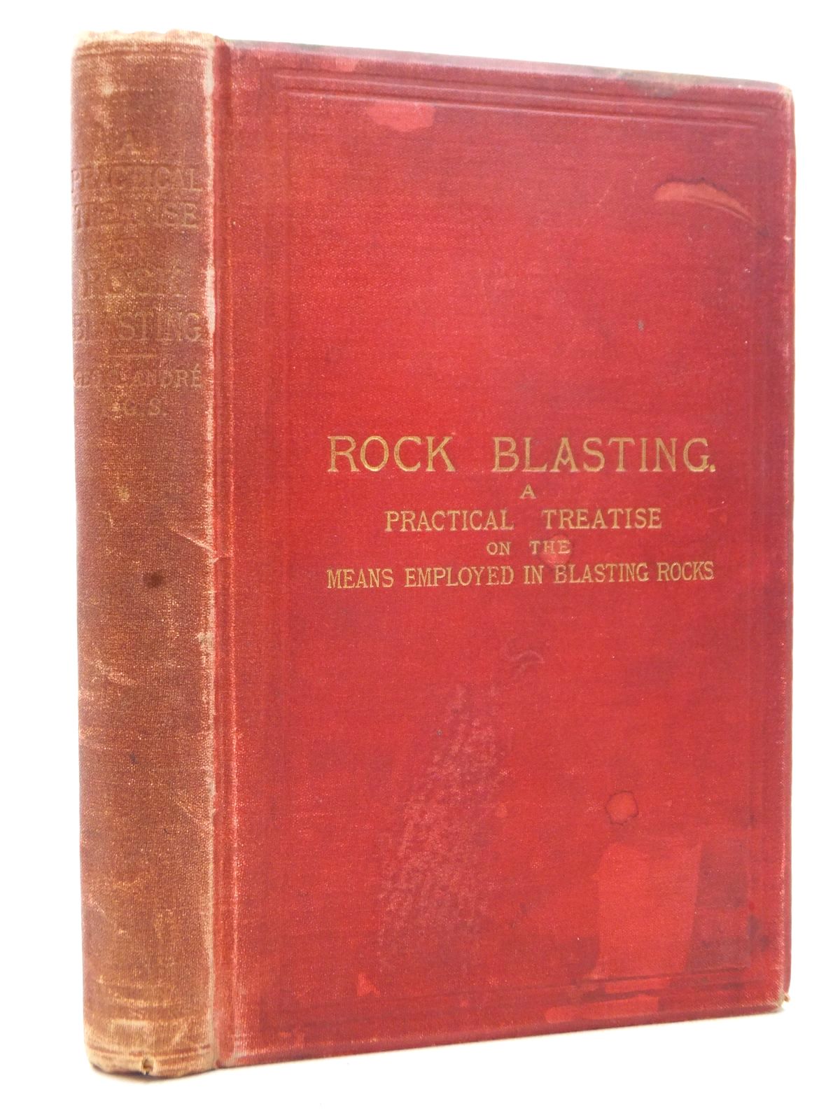 Cover of ROCK BLASTING by Geo. G. Andre