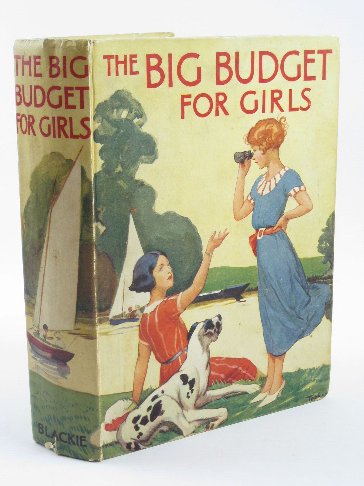 Cover of THE BIG BUDGET FOR GIRLS by George Surrey; J.H. Ambrose; R.C. Barnard;  et al