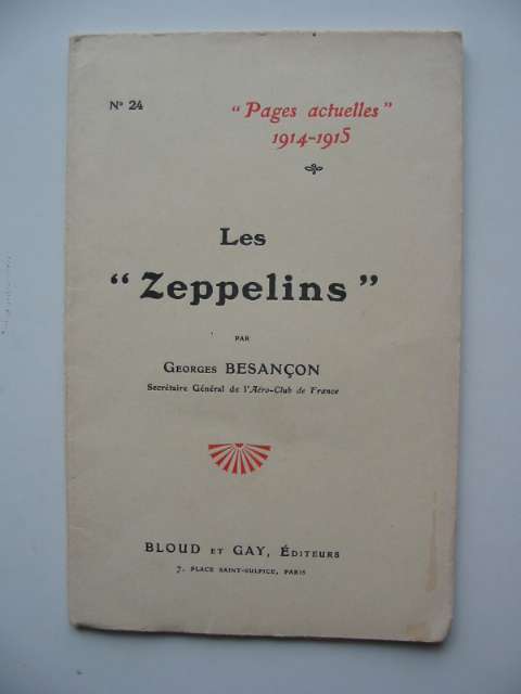 Cover of LES ZEPPELINS by Georges Besancon