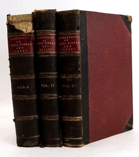 Cover of THE BUTTERFLIES OF INDIA, BURMAH AND CEYLON (3 VOLUMES) by G.F.L. Marshall; Lionel De Niceville