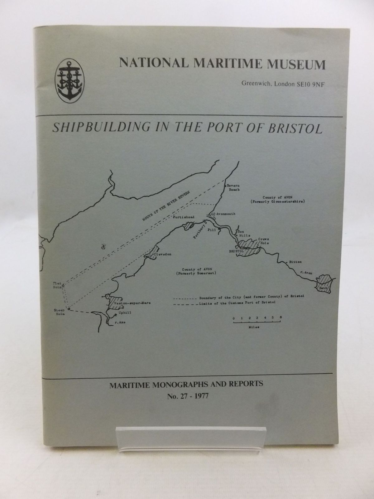 Cover of SHIPBUILDING IN THE PORT OF BRISTOL by Grahame Farr