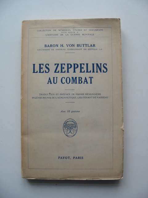 Cover of LES ZEPPELINS AU COMBAT by H. Von Buttlar