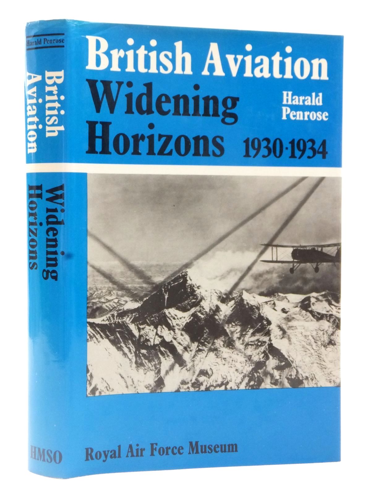 Cover of BRITISH AVIATION WIDENING HORIZONS 1930-1934 by Harald Penrose