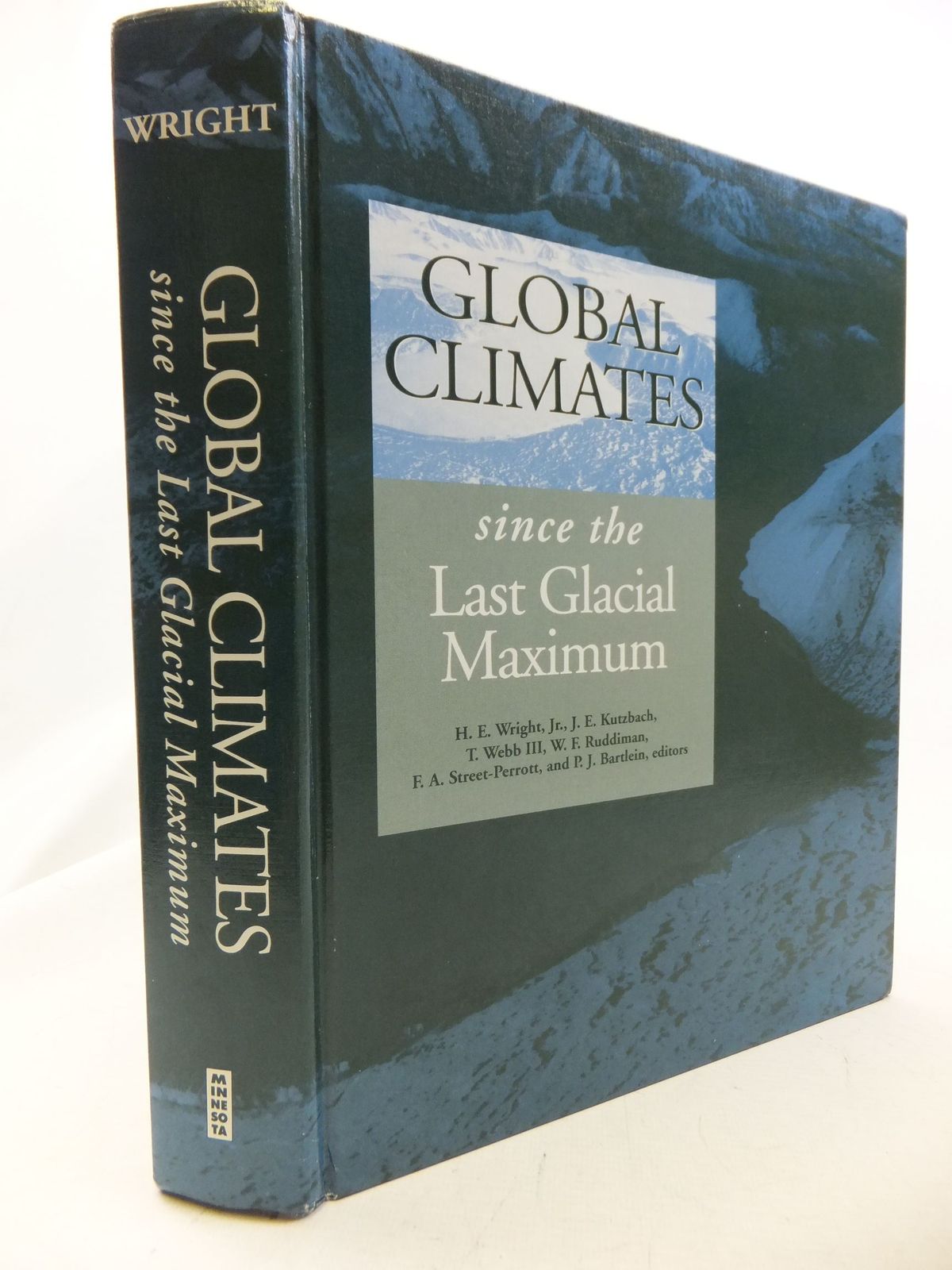 Cover of GLOBAL CLIMATES SINCE THE LAST GLACIAL MAXIMUM by H.E. Wright; J.E. Kutzbach;  et al