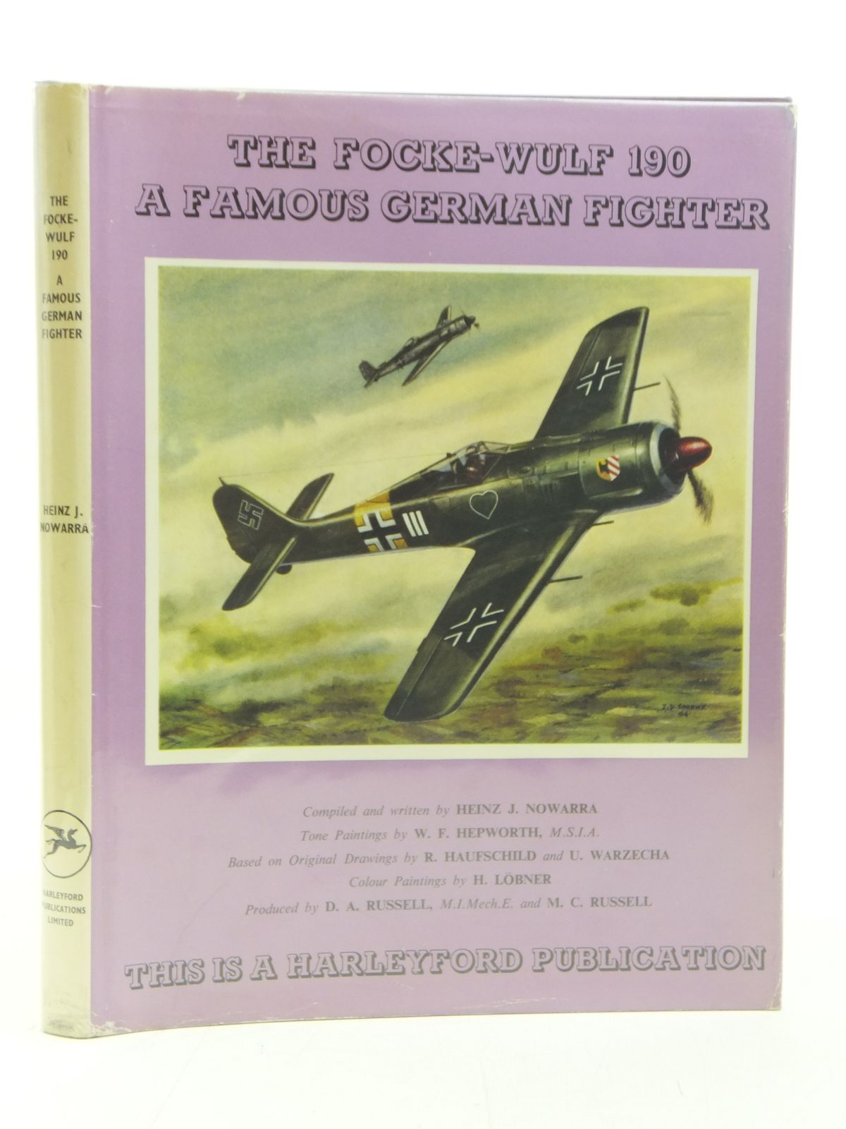 Cover of THE FOCKE-WULF 190 A FAMOUS GERMAN FIGHTER by Heinz J. Nowarra