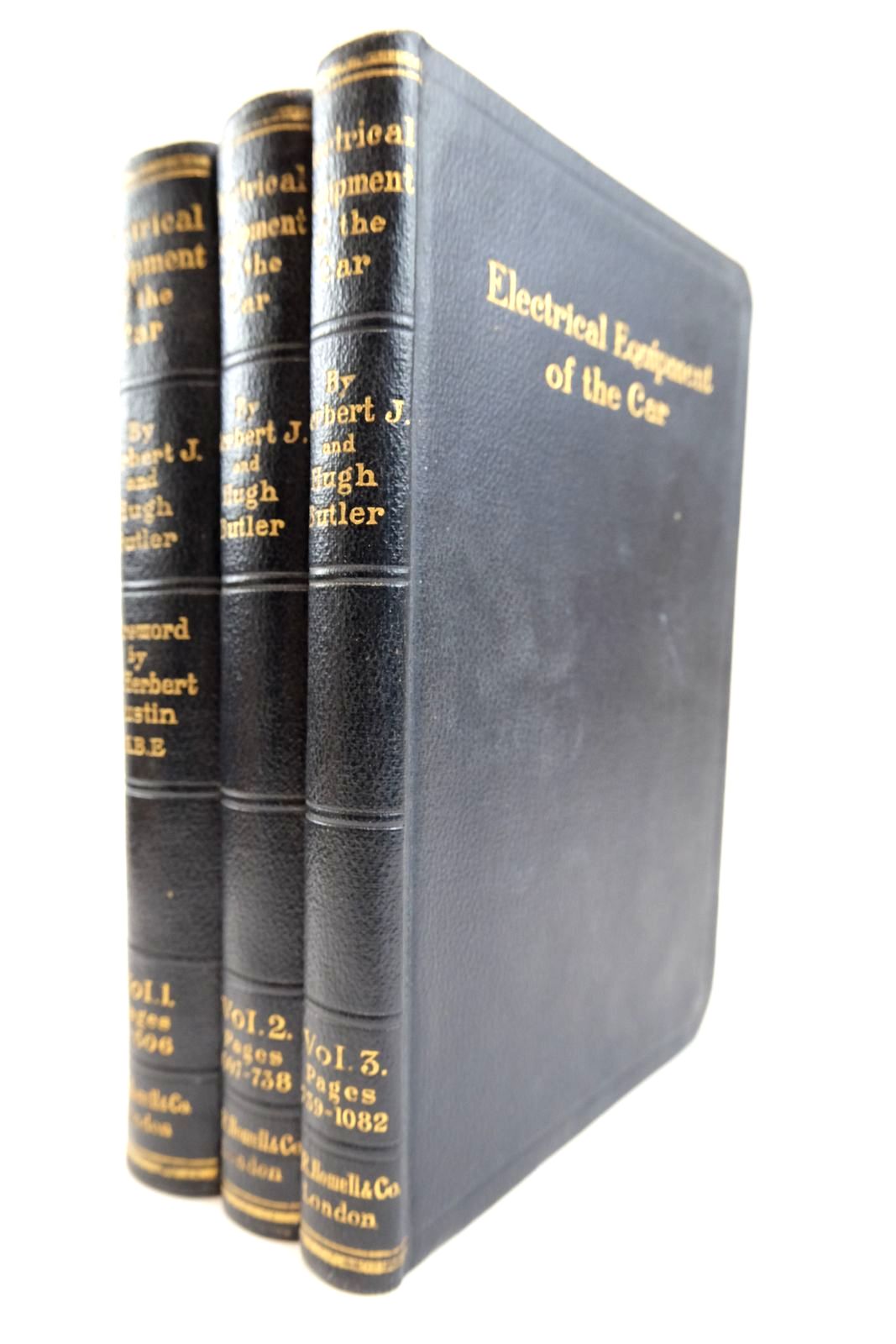 Cover of ELECTRICAL EQUIPMENT OF THE CAR (3 VOLUMES) by Herbert J. Butler; Hugh Butler