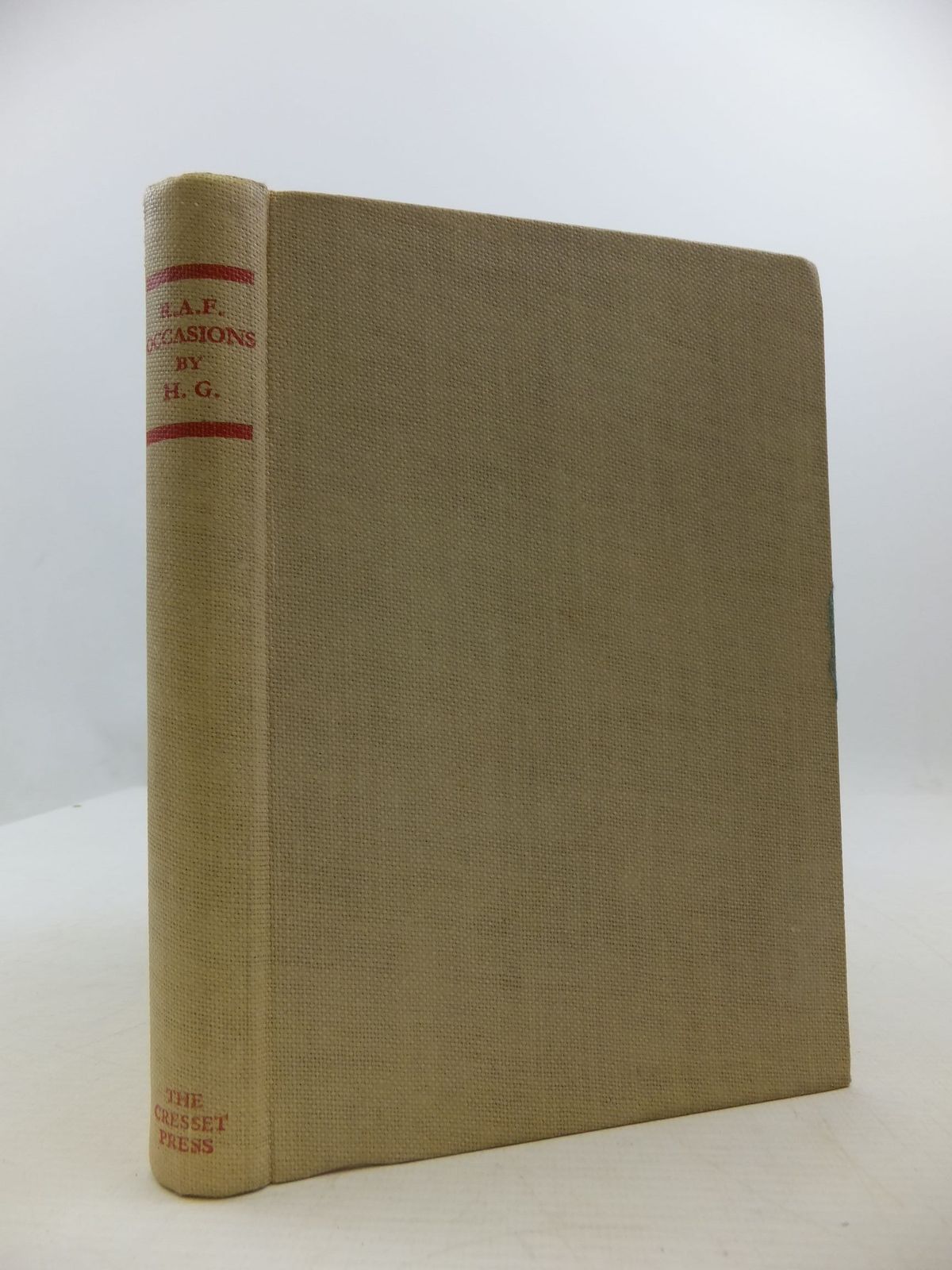 Cover of R.A.F. OCCASIONS by  H.G.