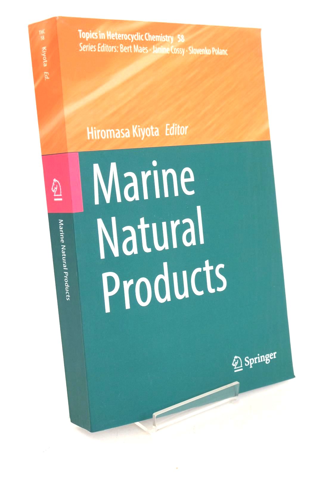 Cover of MARINE NATURAL PRODUCTS by Hiromasa Kiyota