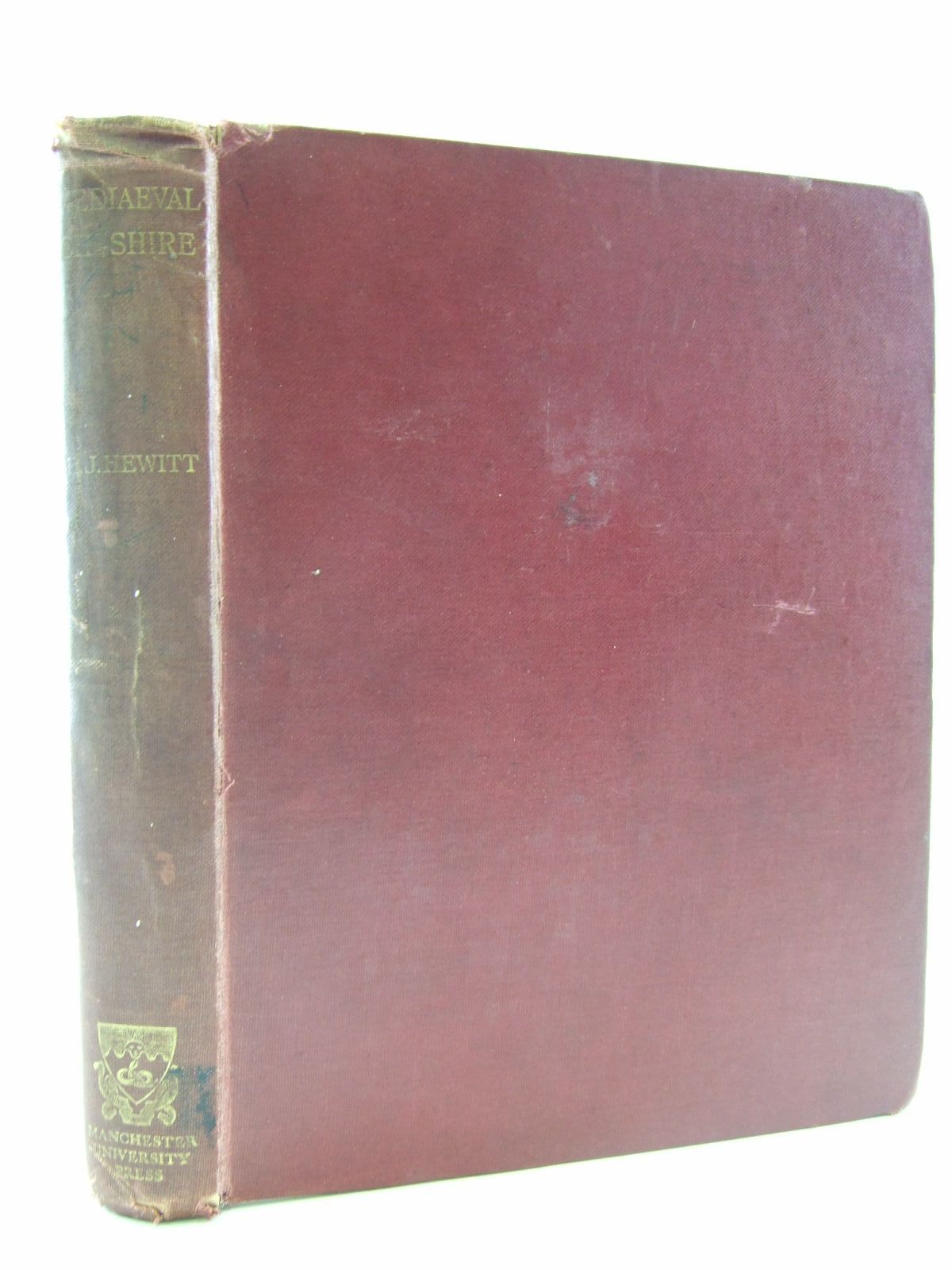 Cover of MEDIAEVAL CHESHIRE by H.J. Hewit