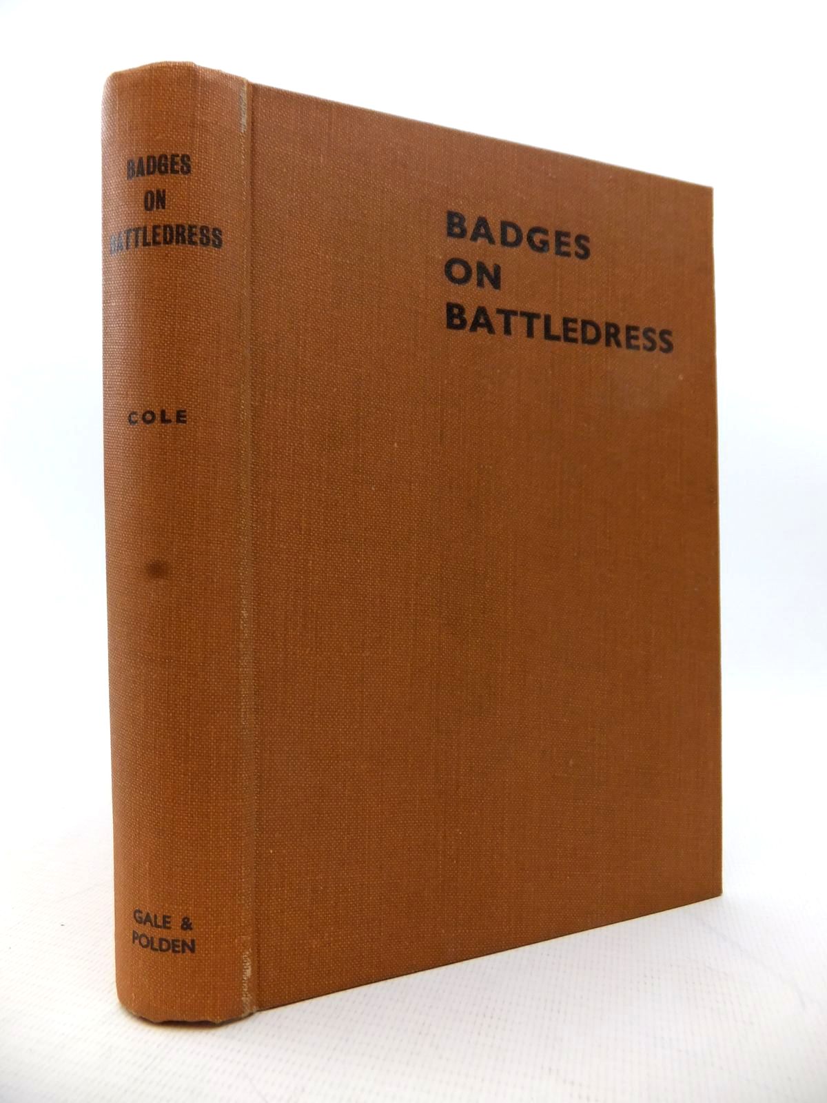 Cover of BADGES ON BATTLEDRESS by Howard N. Cole