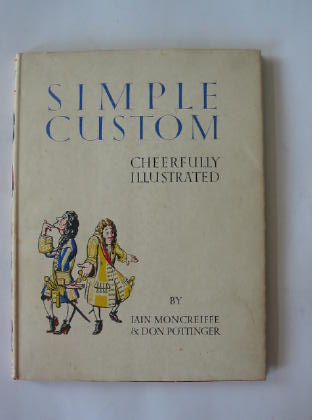 Cover of SIMPLE CUSTOM CHEERFULLY ILLUSTRATED by Iain Moncreiffe