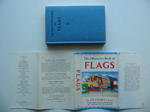 Cover of THE OBSERVER'S BOOK OF FLAGS by I.O. Evans