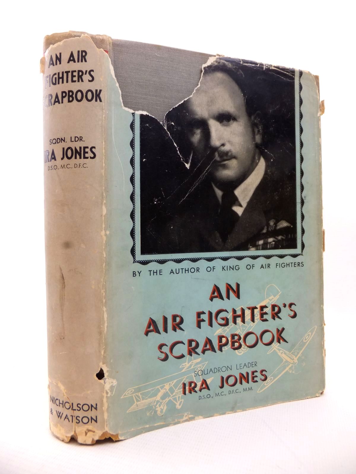 Cover of AN AIR FIGHTER'S SCRAP-BOOK by Ira Jones