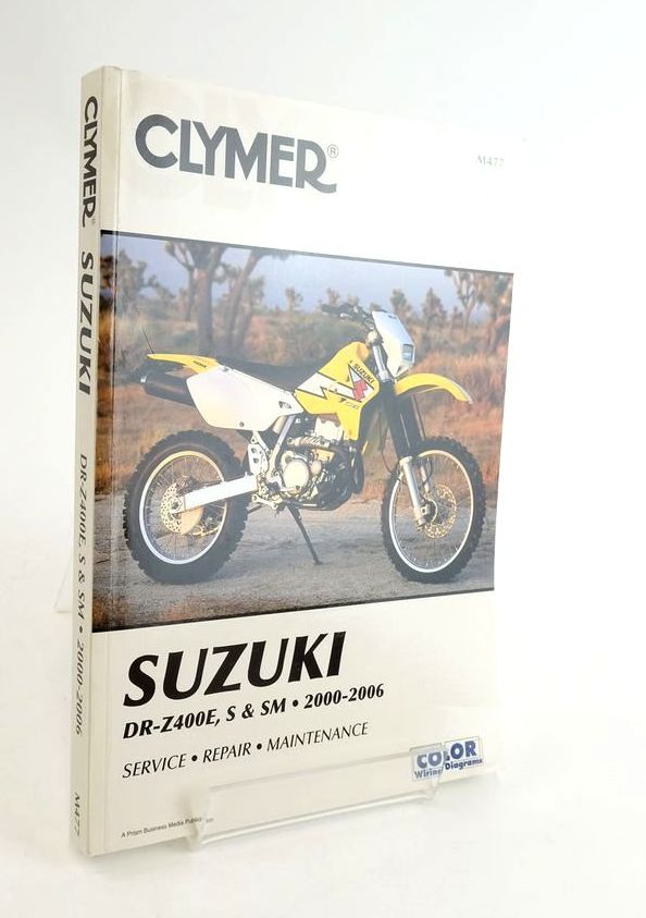 Cover of SUZUKI DR-Z7400E, S &amp; SM 2000-2006 (CLYMER) by Jay Bogart; Jon Engelman