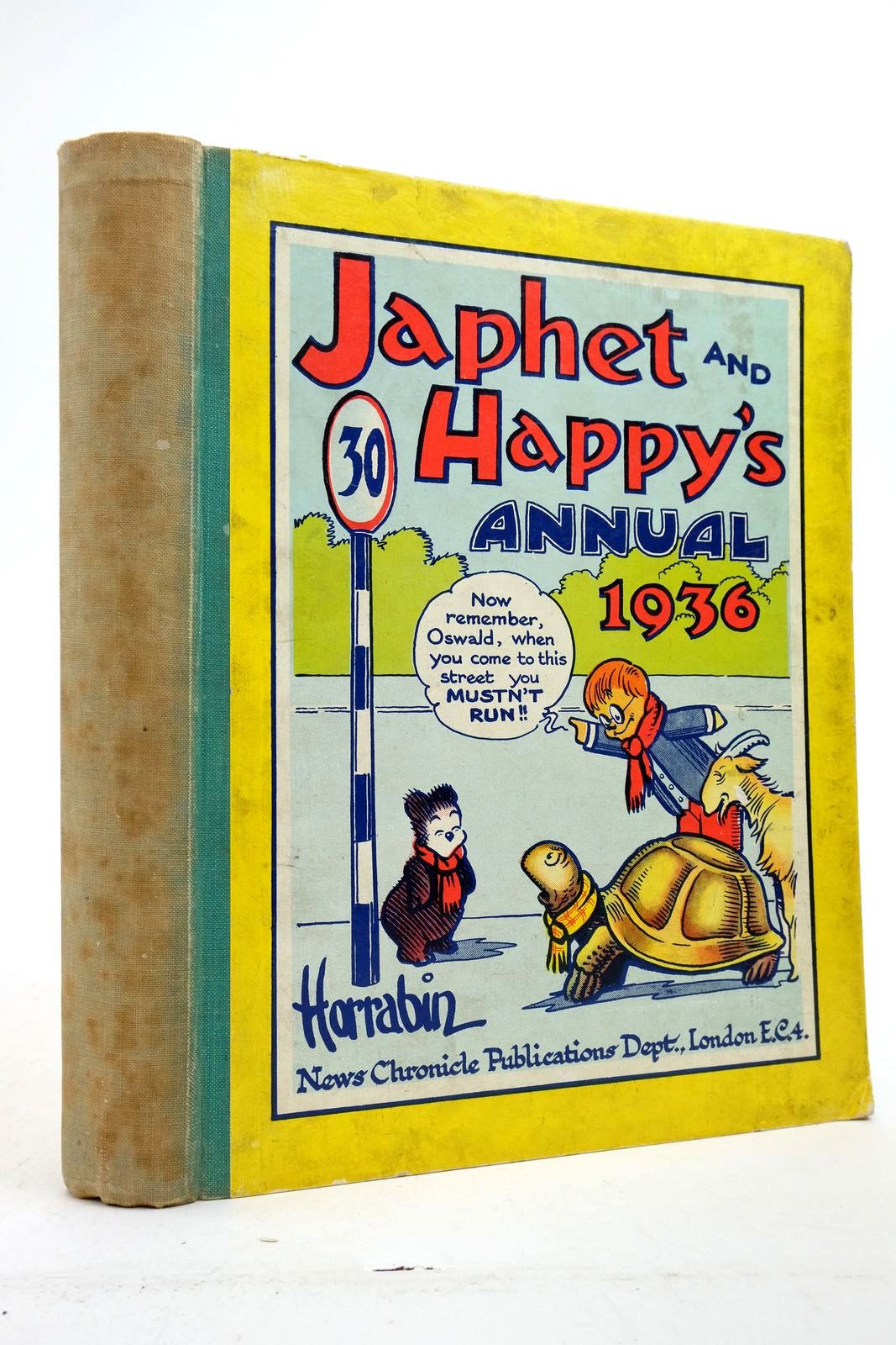 Cover of JAPHET AND HAPPY'S ANNUAL 1936 by J.F. Horrabin