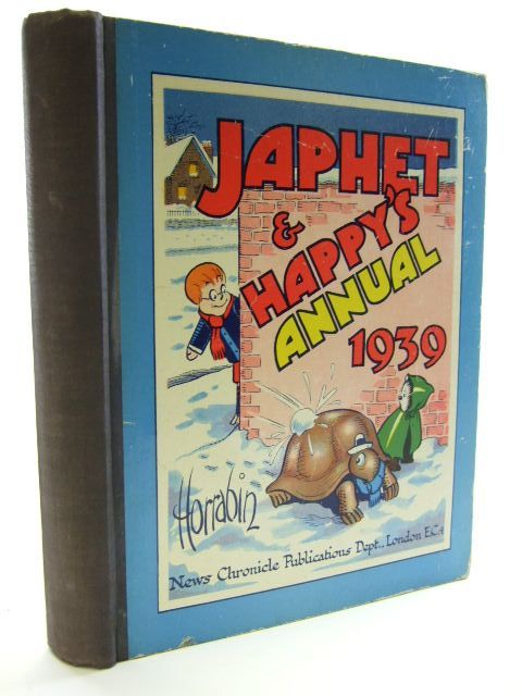 Cover of JAPHET AND HAPPY'S ANNUAL 1939 by J.F. Horrabin