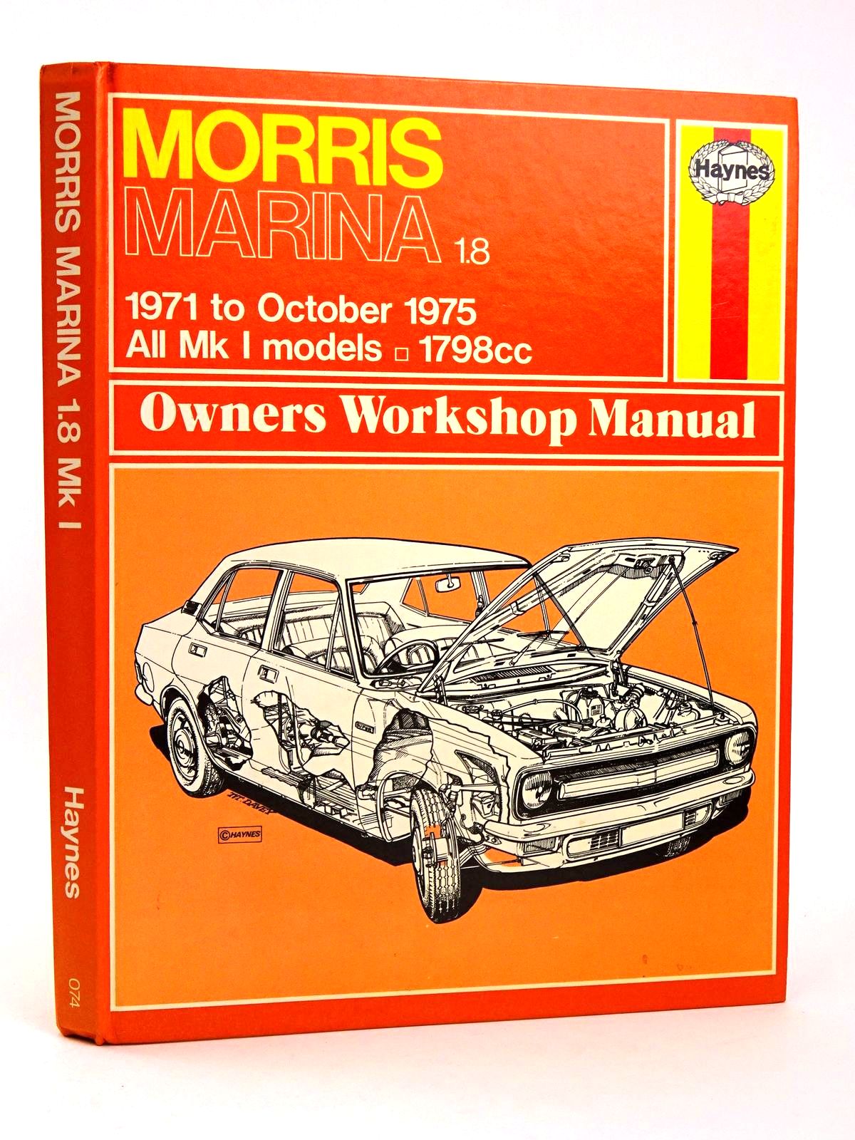 Cover of MARINA OWNERS WORKSHOP MANUAL by J.H. Haynes; B.L. Chalmers Hunt