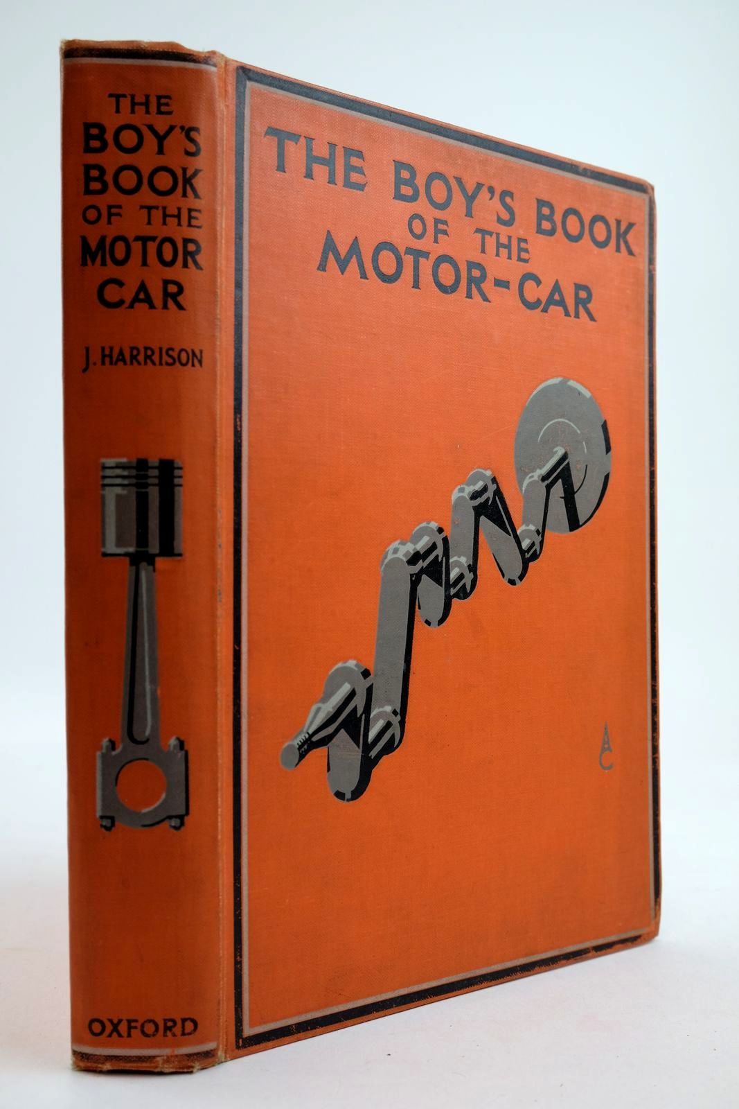Cover of THE BOY'S BOOK OF THE MOTOR-CAR by John Harrison